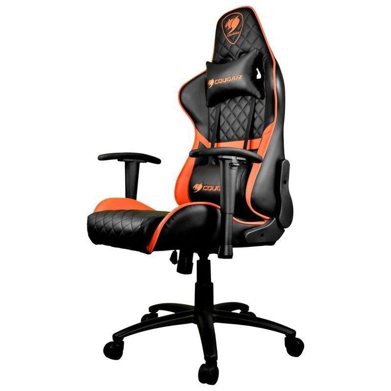 COUGAR Gaming Chair (Black and Orange)