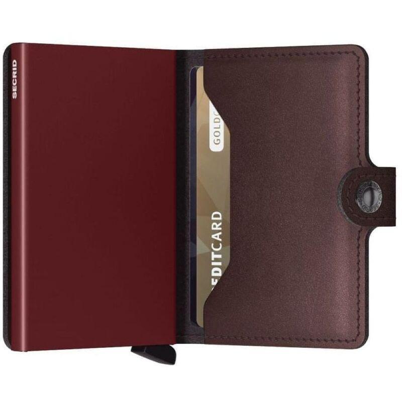 Secrid Miniwallet Leather Wallet Metallic - Moro, , large image number 1