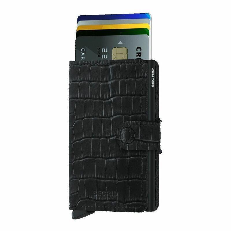 Secrid Miniwallet Leather Wallet Cleo Black, , large image number 1