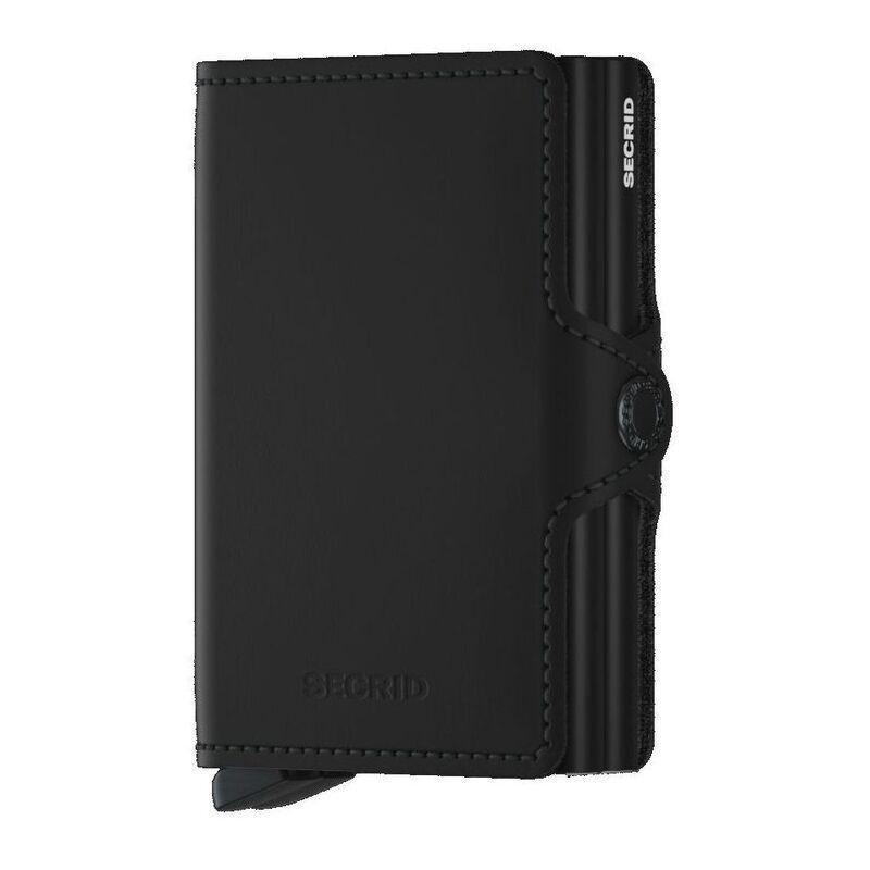 Secrid Twinwallet Leather Wallet Matte Black, , large image number 0