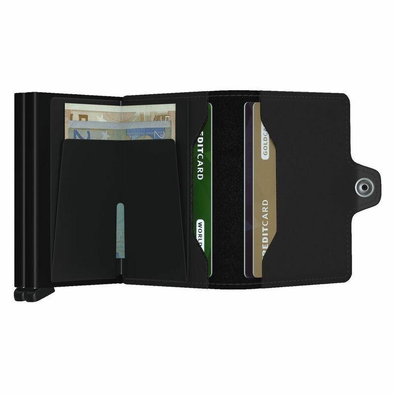 Secrid Twinwallet Leather Wallet Matte Black, , large image number 3