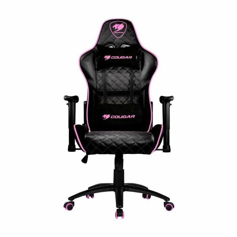Cougar Armor One Eva Blank/Pink Adjustable Gaming Chair, , large image number 0