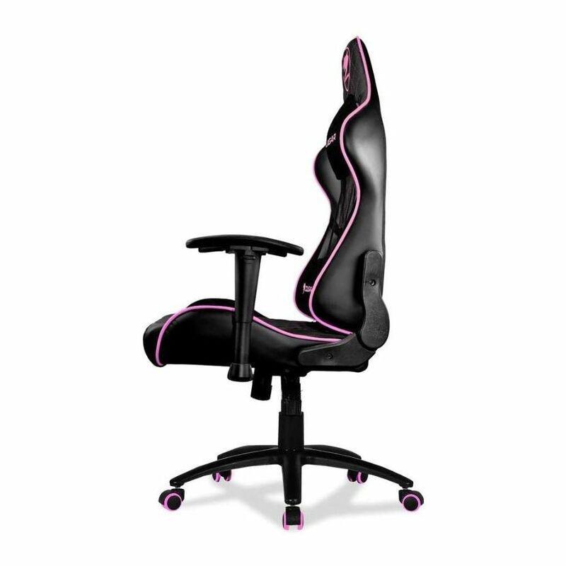 Cougar Armor One Eva Blank/Pink Adjustable Gaming Chair, , large image number 2