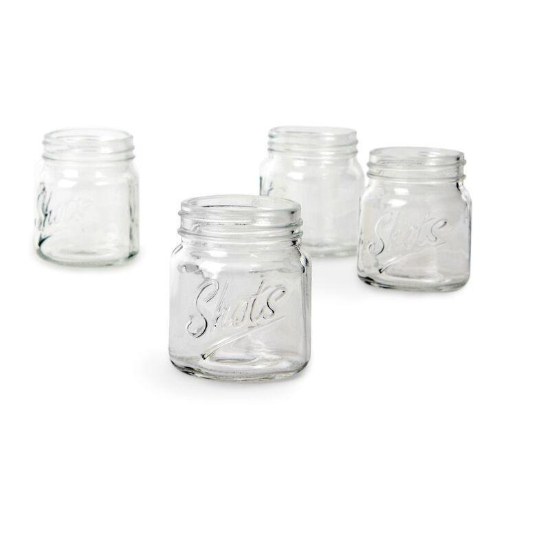 Balvi Shot Glass Mason Jar Shot Cups (Set Of 4), , large image number 1