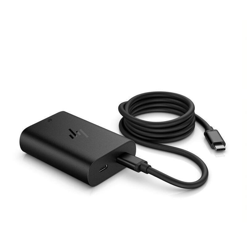 HP USB Type-C 65W Gan Laptop Charger - Black, , medium