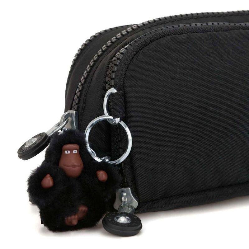Kipling Gitroy Pencil Case - True Black - Large, , large image number 4