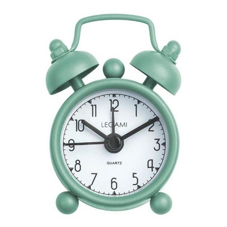 LEGAMI - Legami Mini Tick Tock Alarm Clock - Vintage Green (4.5 X 5.8cm)