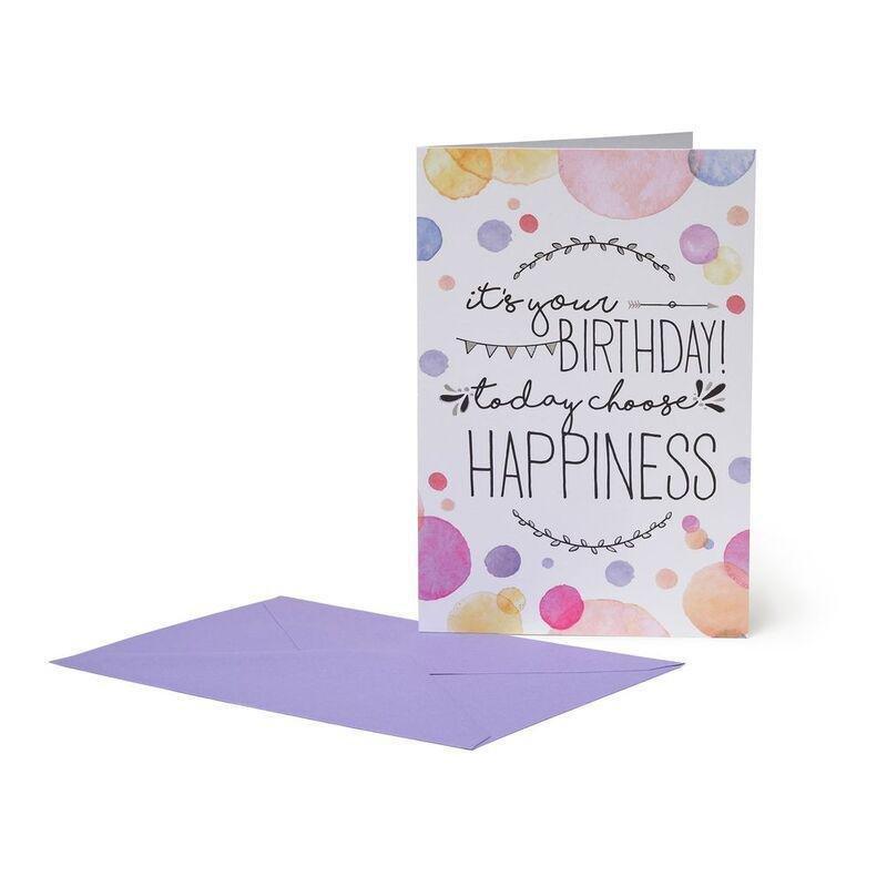 Legami Greeting Card - Large - Happiness (11.5 x 17 cm), , large image number 0