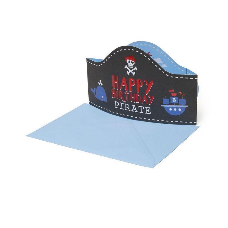 Legami Greeting Card - Large - Pirate - Skull (11.5 x 17 cm), , large image number 0