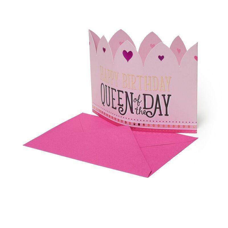 Legami Greeting Card - Large - Queen Crown (11.5 x 17 cm), , medium