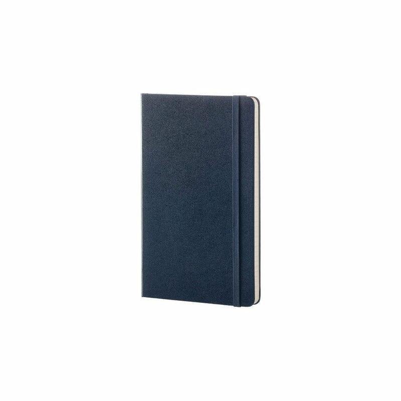 Moleskine Classic Notebook Large Ruled Sapphire Blue Har, , large image number 0