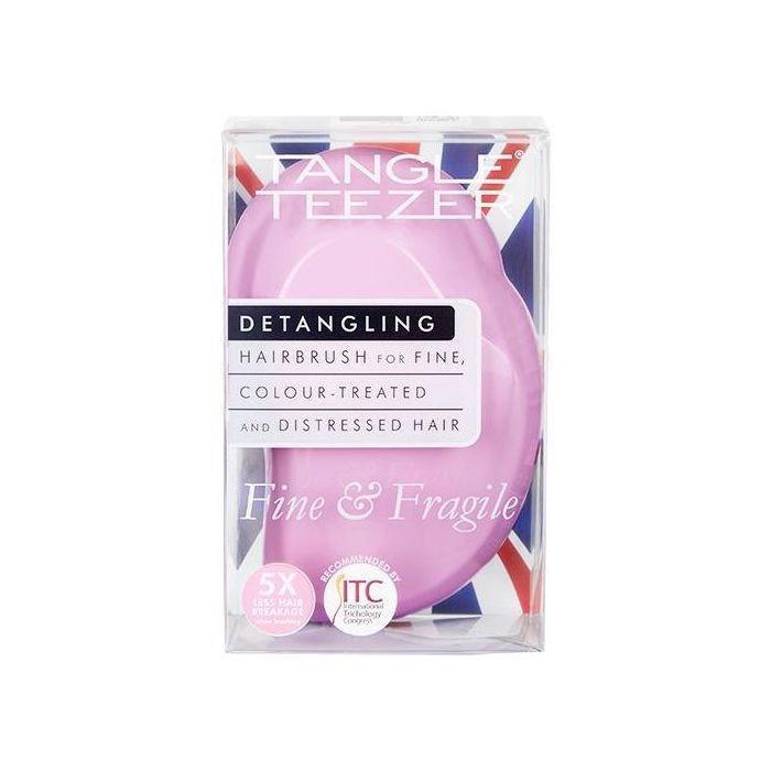 Tangle Teezer Original Detangling Hair Brush - Fine & Fragile Pink/Pink, , large image number 1