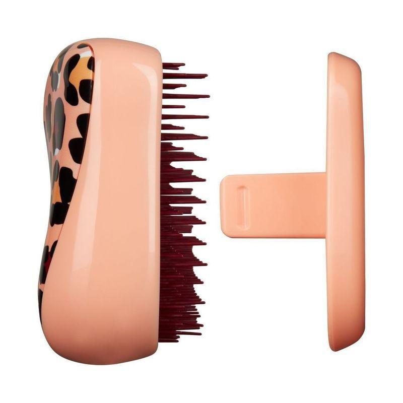 Tangle Teezer Compact Styler Hair Brush - Apricot Leopard Print, , large image number 0