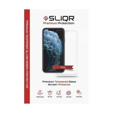 SLIQR - Pitaka 2.5D Glass Clear Screen Protector for iPhone 11