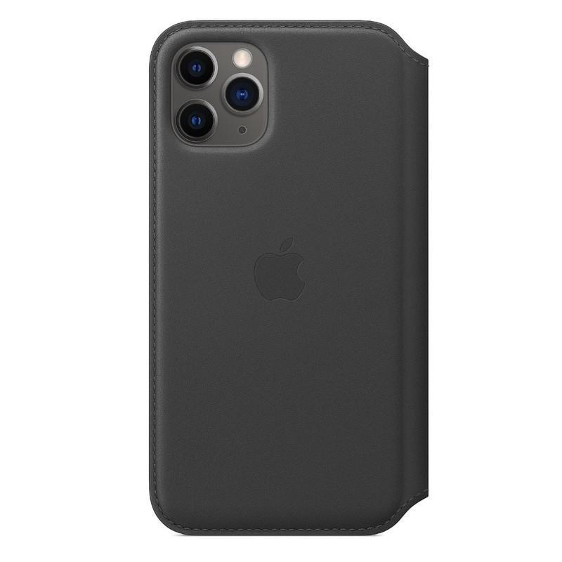 Apple Leather Folio Black for iPhone 11 Pro, , large image number 0