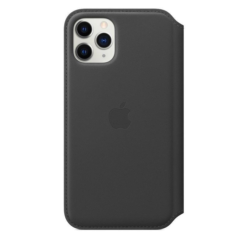 Apple Leather Folio Black for iPhone 11 Pro, , large image number 1