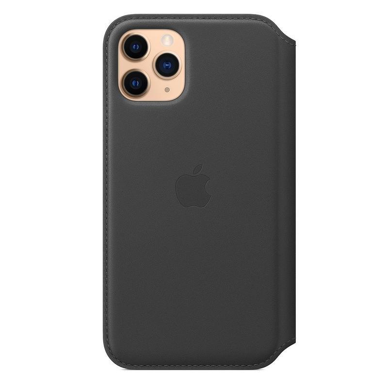 Apple Leather Folio Black for iPhone 11 Pro, , large image number 2