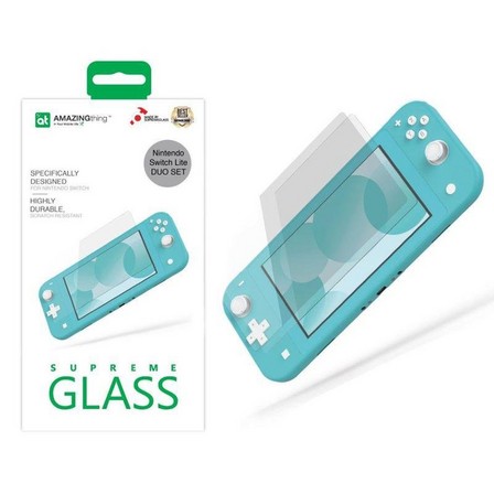 AMAZINGTHING - Amazing Thing 0.3 mm Supreme Glass Crystal For Nintendo Switch Lite (2 pcs)