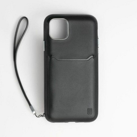 BODYGUARDZ - BodyGuardz Accent Wallet Case Black for iPhone 11 Pro