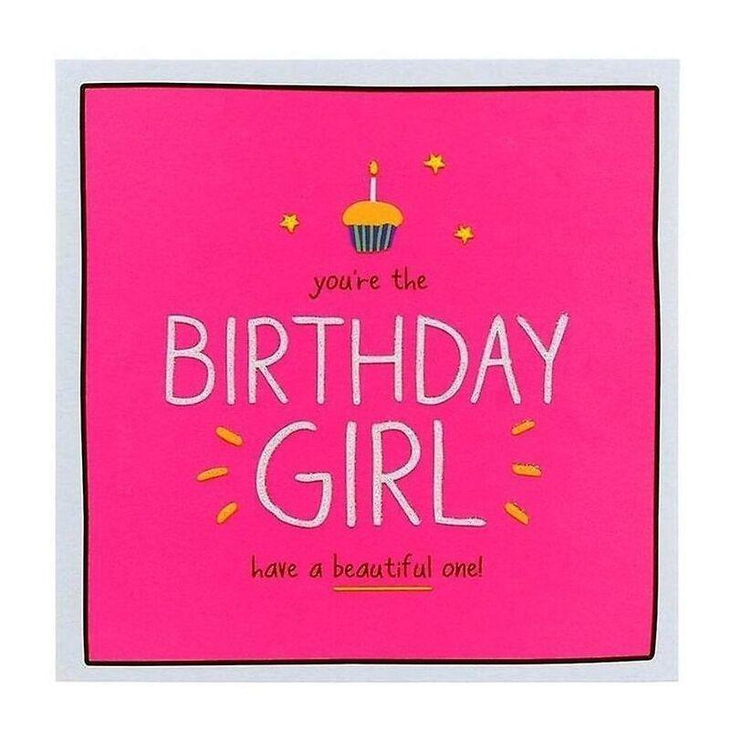 Happy Jackson Birthday Girl Beautiful One Greeting Card (15 x 15cm), , large image number 0