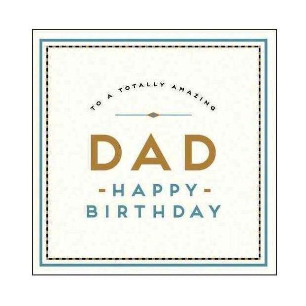 Alice Scott Totally Amazing Dad Greeting Card (160 x 156mm), , large image number 0