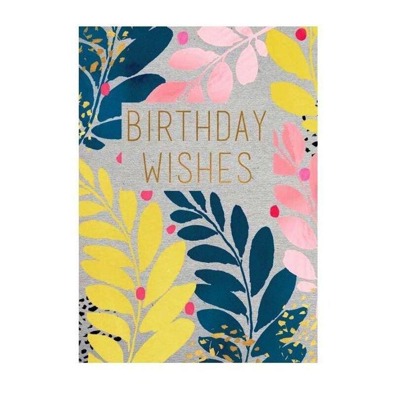 Aura Birthday Wishes Greeting Card (130 x 176mm), , medium