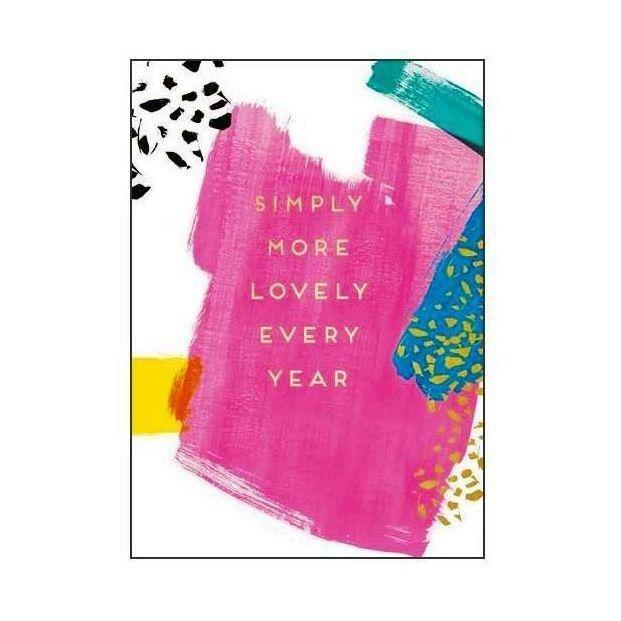 Aura Simply More Lovely Every Year Greeting Card (130 x 176mm), , large image number 0