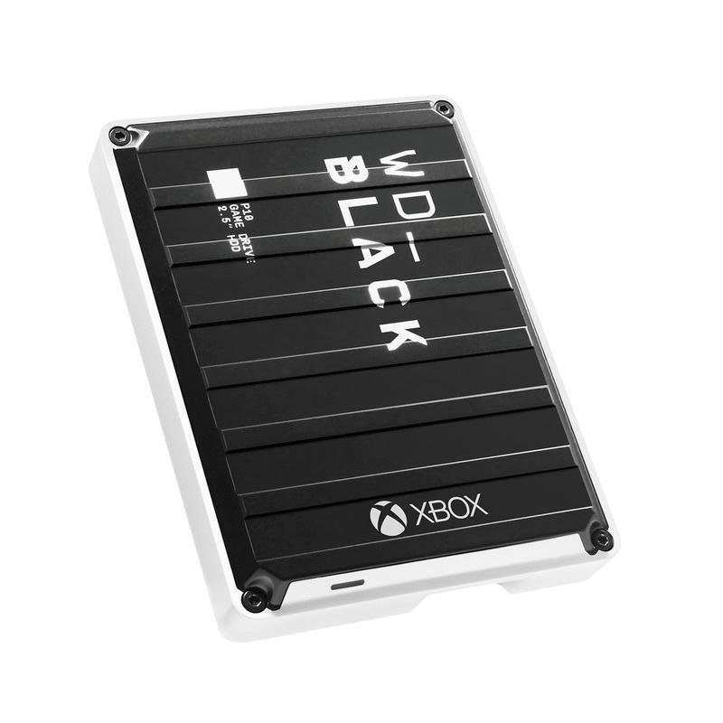 WD Black P10 Game Drive 3TB Black/White External Hard Drive for Xbox, , large image number 1