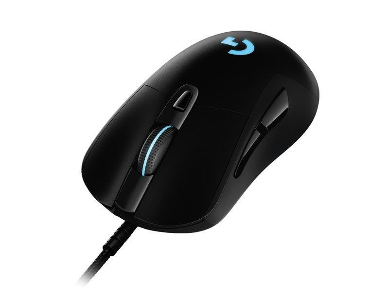 Logitech G 910-005633 G403 HERO 16K Gaming Mouse/LIGHTSYNC RGB/Lightweight 87g+10g Optional/Braided Cable/16000 DPI/Rubber Side Grips, , large image number 0