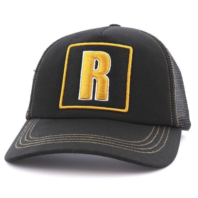 B180 Letterr2 Unisex Trucker Cap Black, , large image number 0