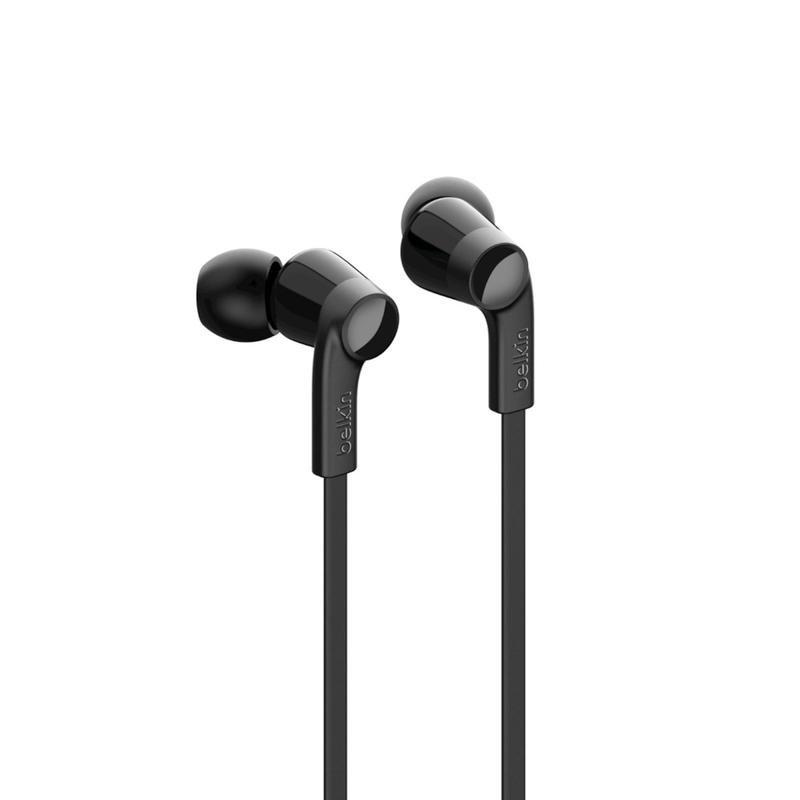 Belkin Rockstar Black In-Ear Earphones with USB-C Connector, , large image number 1