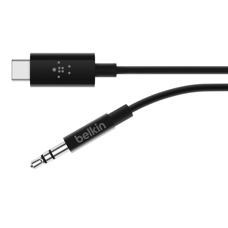 Belkin Rockstar 3.5mm Audio Cable with USB-C Connector, , medium