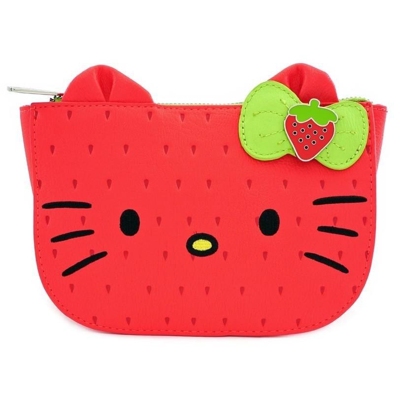 Loungefly Hello Kitty Strawberry Purse Wallet, , large image number 0