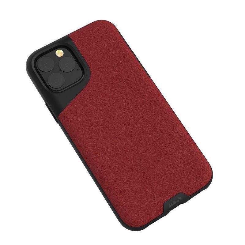 Mous Contour Leather Case Red for iPhone 11 Pro Max, , large image number 1