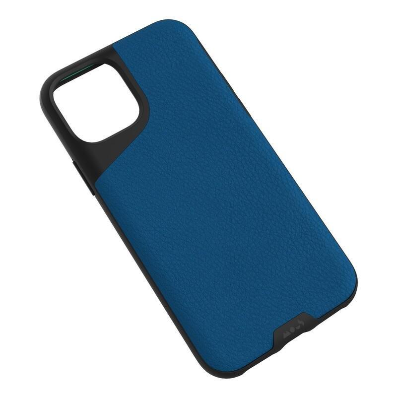 Mous Contour Leather Case Blue for iPhone 11 Pro Max, , large image number 2