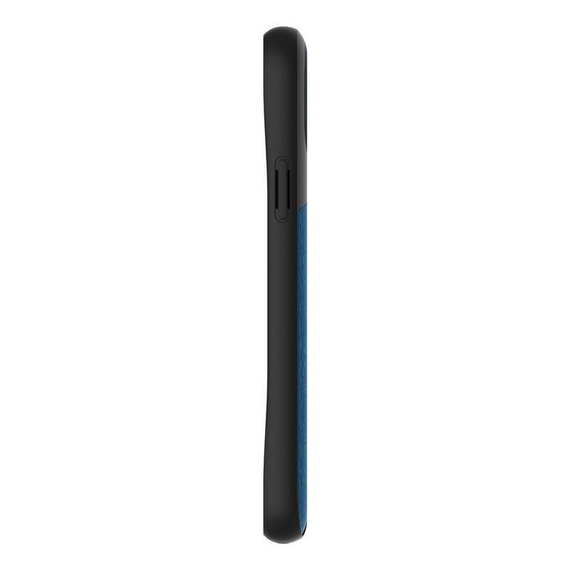 Mous Contour Leather Case Blue for iPhone 11 Pro Max, , large image number 3