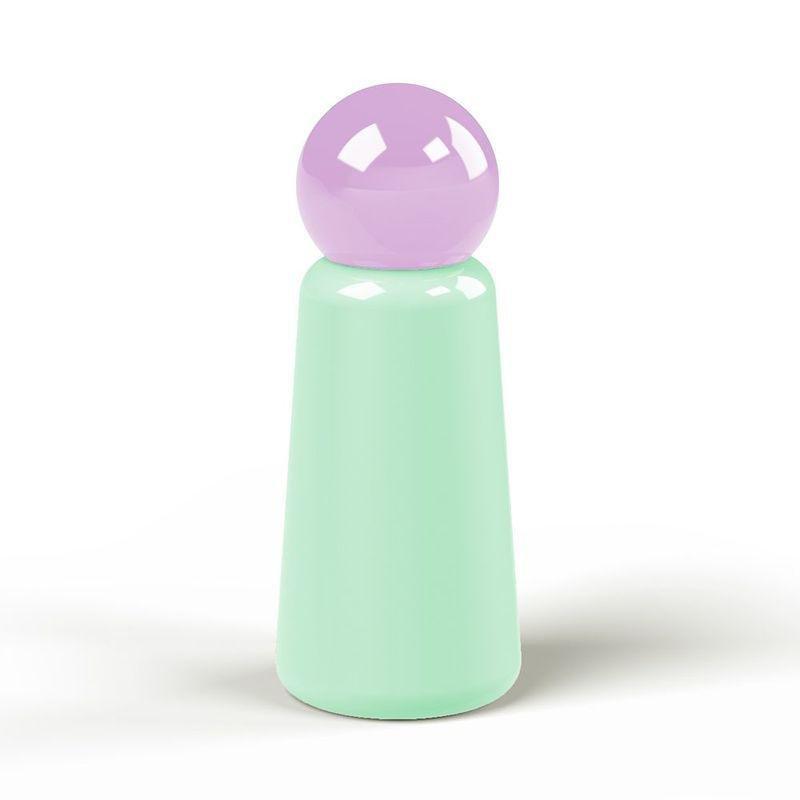 Lund Skittle Bottle Mini Mint with Lilac Lid 300ml, , large image number 0