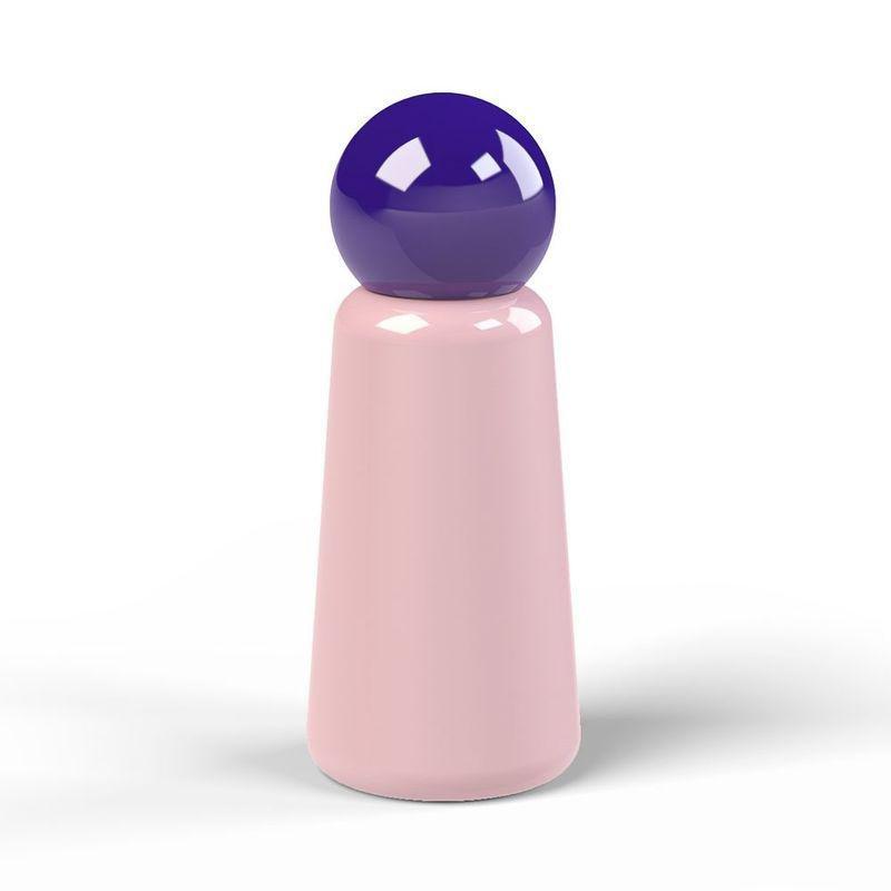Lund Skittle Bottle Mini Pink with Indigo Lid 300ml, , large image number 0