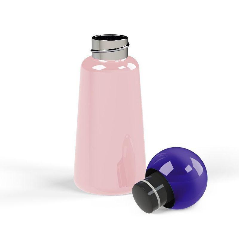 Lund Skittle Bottle Mini Pink with Indigo Lid 300ml, , large image number 1