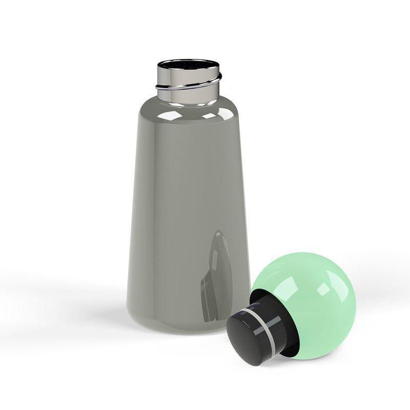 Lund Skittle Bottle Mini Dark Grey with Mint Lid 300ml, , large image number 1
