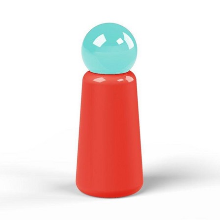 LUND LONDON - Lund Skittle Bottle Mini Coral with Sky Blue Lid 300ml