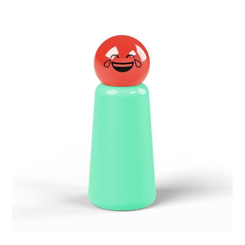 Lund London Skittle Bottle Mini Turquoise And Coral Laugh 300ML, , large image number 0
