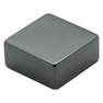 LUND LONDON - Lund Luxe Gunmetal Square Box with Lid