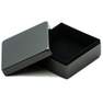 LUND LONDON - Lund Luxe Gunmetal Square Box with Lid
