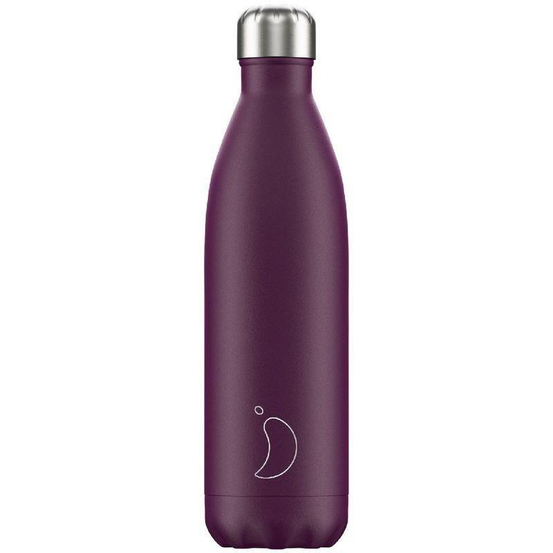 Chilly's Bottle Matte/Purple 750ml Water Bottle, , large image number 0