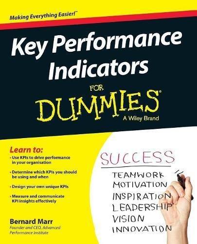Key Performance Indicators for Dummies | Bernard Marr, , large image number 0