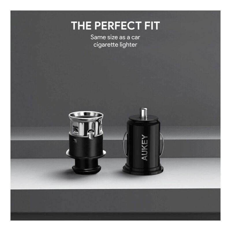 Aukey Cc-S1 True Airpower 4.8A Dual Port 24W Car Charger, , large image number 3