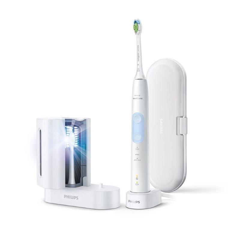 PHILIPS - Philips Sonicare Protective Clean 5100 Hx6859 With UV Sanitizer Sonic Electric Toothbrush