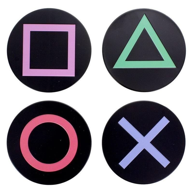 Paladone PlayStation Metal Coasters, , large image number 0