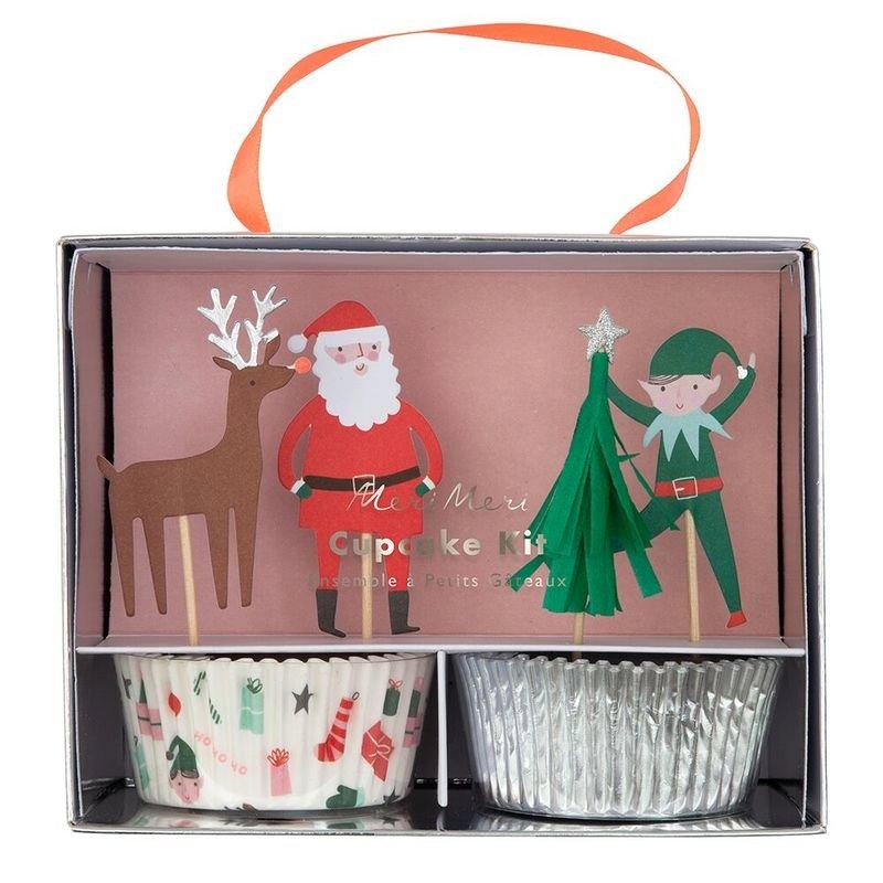 Meri Meri Festive Icon Cupcake Kit, , large image number 0